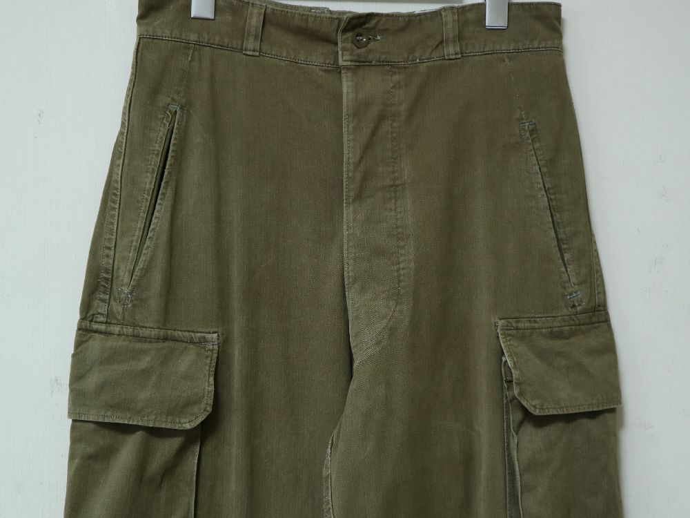 わたり33cm50s M47 French military cargo pants 後期型