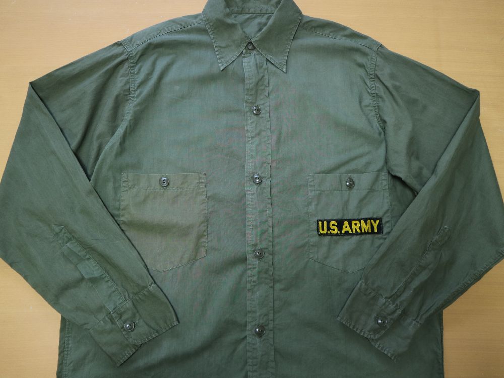 米軍　40's USN コットンポプリンシャツ