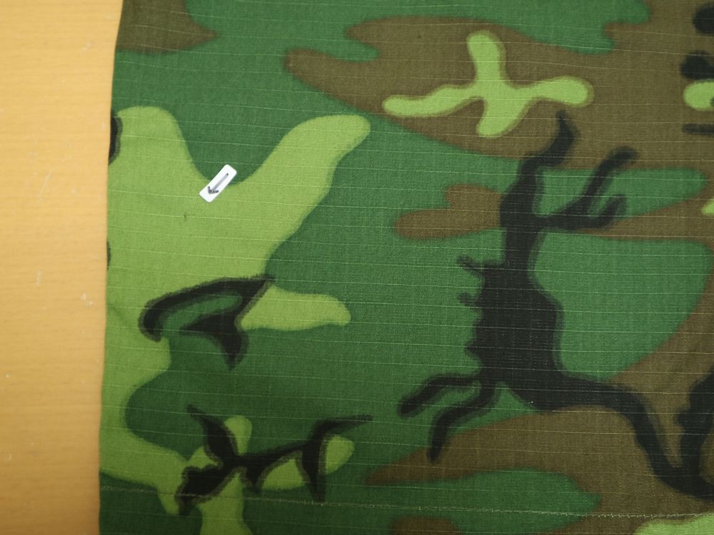 稀少! デッドストック 1968年 米軍 実物 ERDL グリーンリーフカモ ジャングル ファティーグ パンツ LARGE - LONG L-L L *