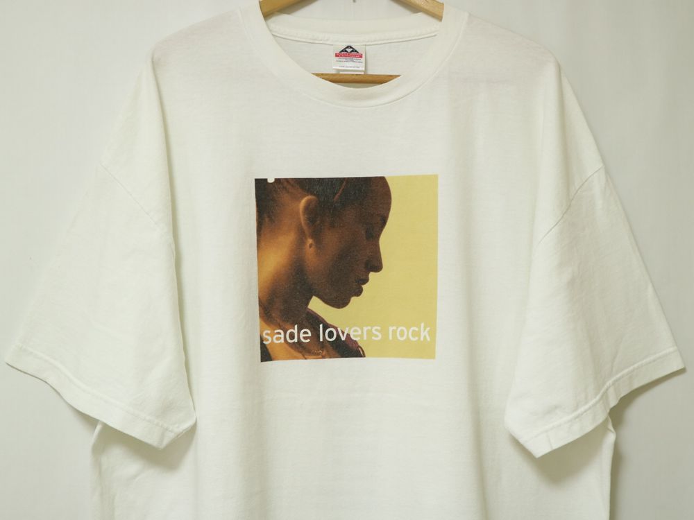 2001年 当時物 SADE lovers rock tour 2001 ビンテージ シャーデー コンサート ツアー 半袖 Tシャツ US- XXL *
