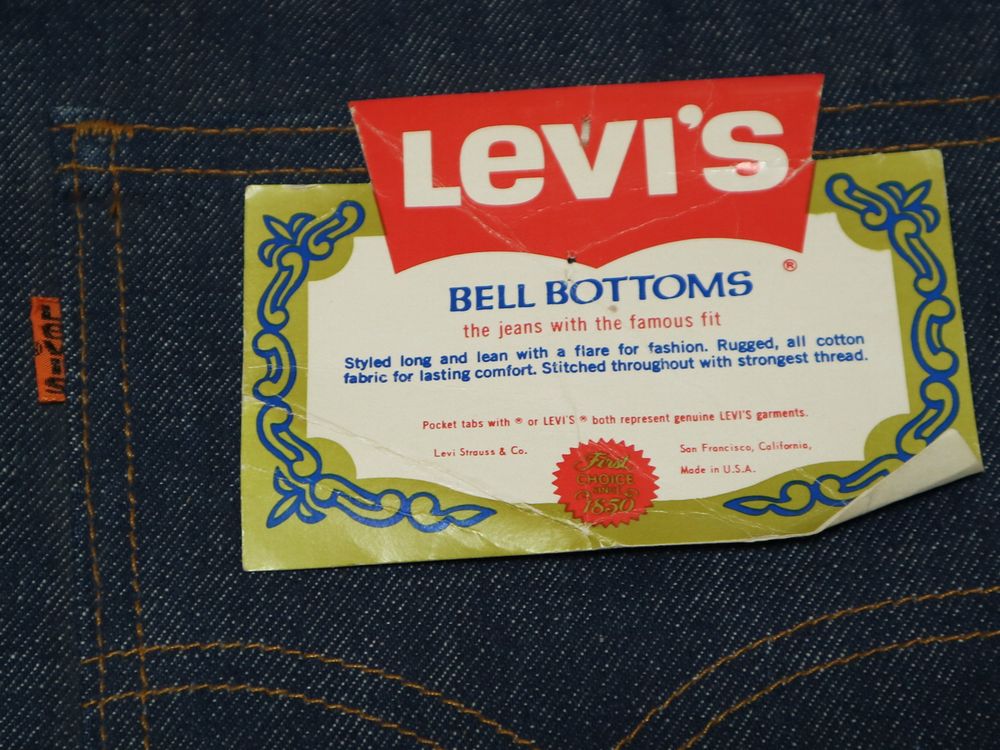 Levi's 646-0217 ビンテージ フレア ベルボトム デニム 80s