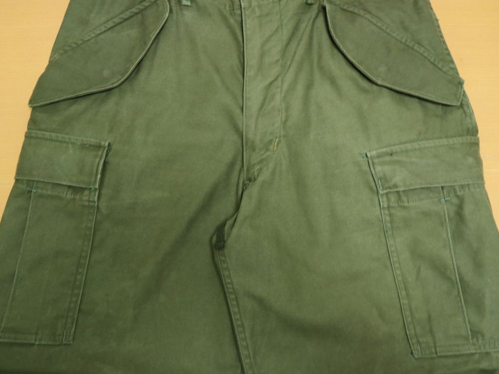 アルミジップ! 1967年製 米軍 実物 M-65 フィールド カーゴ パンツ 