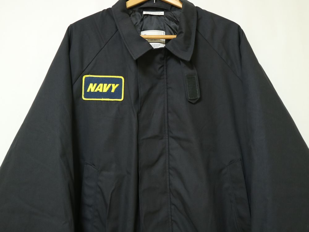 デッドストック 米軍 実物 1998年 ビンテージ US NAVY USN 米海軍 90s ユーティリティ ジャケット XL 黒 ブラック ⁄⁄ |  Gallant-doo 古着 セレクトショップ