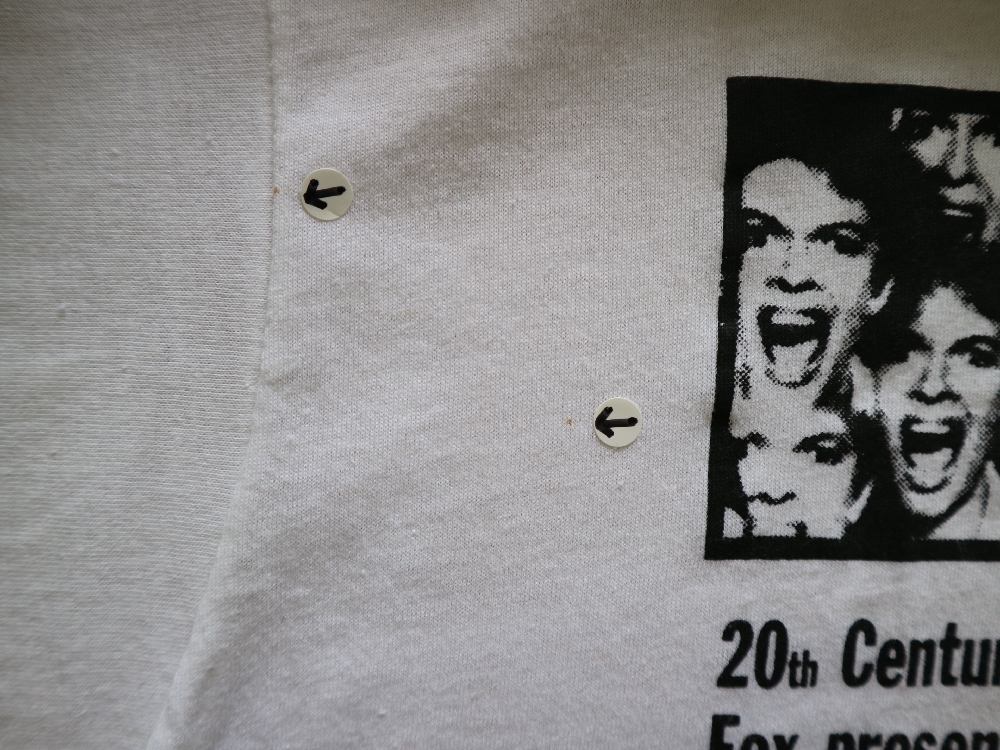 Tシャツ 古着 ビンテージ 80s タグ 黄色 426 しぼり ヘミ Tバケット