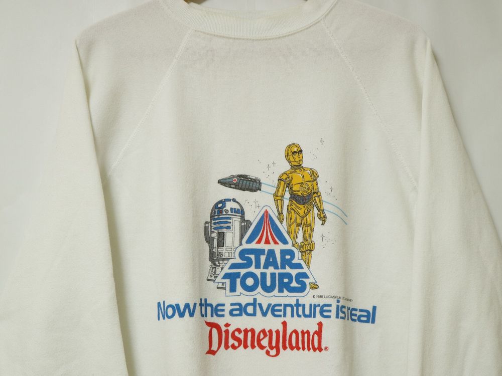 STAR TOURS ビンテージスウェット-