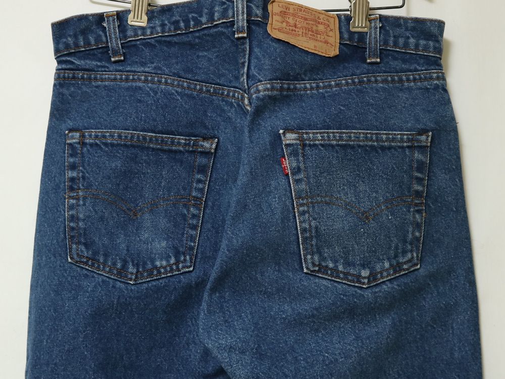 Levi's 80s 505 66後期 デニムパンツ ジーンズ 脇割り-