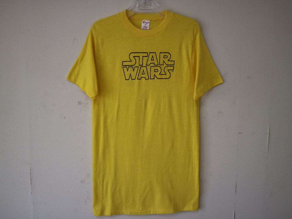 最古種 1977年 ! Star Wars Episode IV 正規品 USA製 デッドストック ビンテージ Tシャツ M スターウォーズ -  エピソード4 //