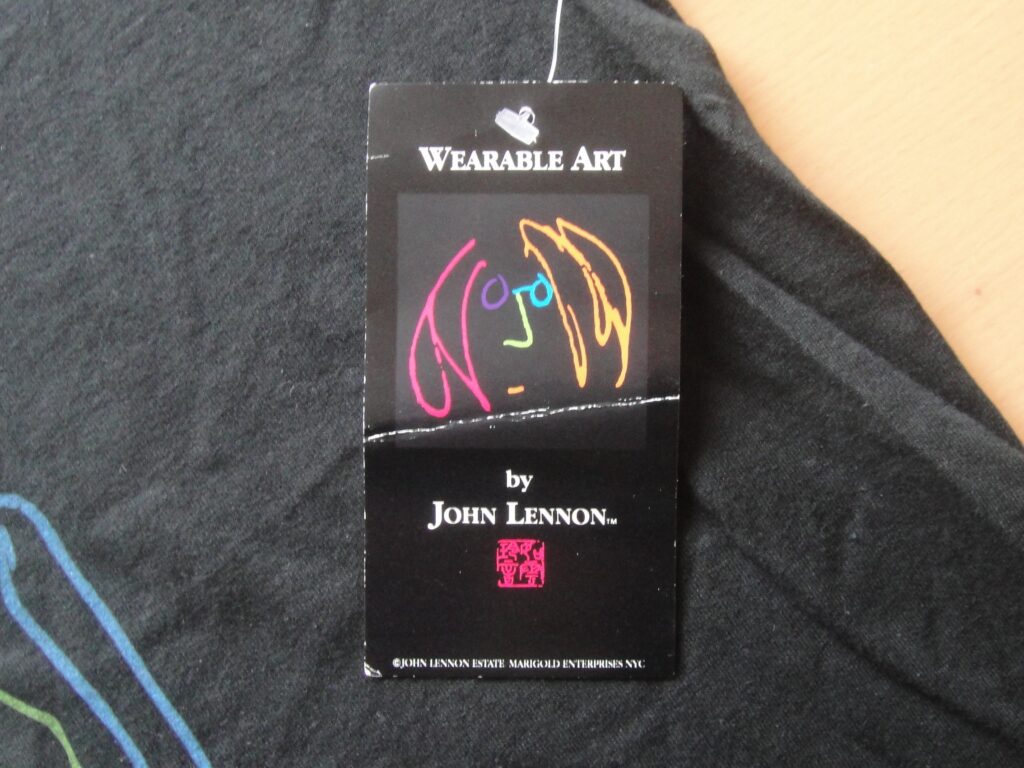 USA製 size L デッドストック ビンテージ 80's John Lennon BABY GRAND Tシャツ コピーライト入り ジョン・レノン  //