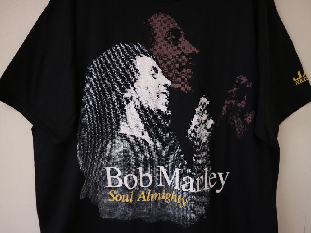 デッドストック ビンテージ 1996年 Bob Marley Soul Almighty JAD Records プロモーション Tシャツ  ボブマーリー //
