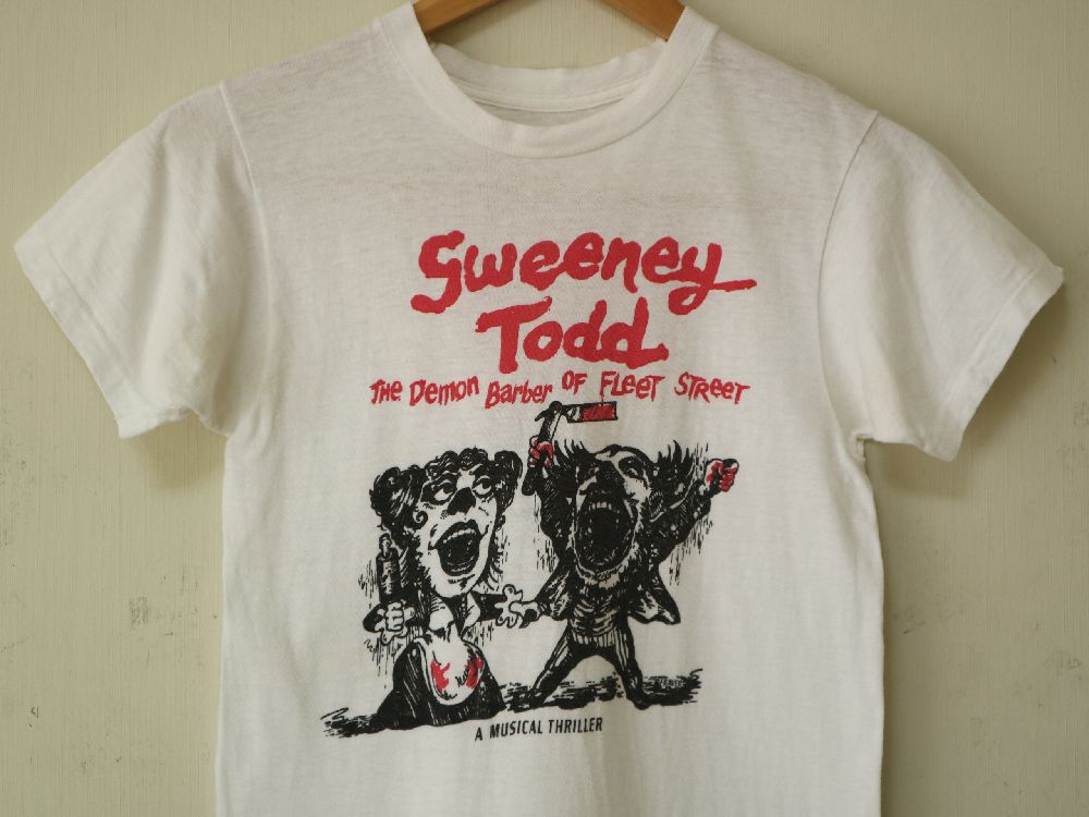 Sweeney todd スウィーニートッド tシャツ | hartwellspremium.com