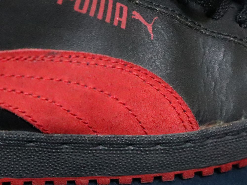 1stモデル ! デッドストック 1983年製 PUMA RALPH SAMPSON MID ビンテージ 80s オールド プーマ ラルフ サンプソン  ミッド 黒 赤 サイズ 11 //