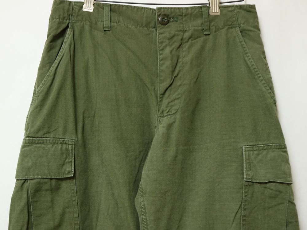 美品】US ARMYジャングルファティーグパンツ5thリップストップ6-70s