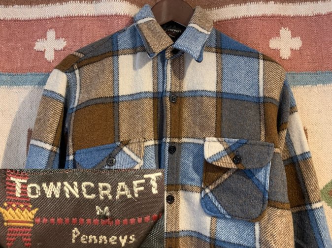 ボタンダウンシャツ60年代 penney's towncraft シャツ アメリカ製