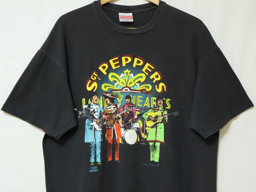 1992年 USA製 THE BEATLES Sgt. Pepper's lonely Hearts Club Band 25th  Anniversary ビンテージ 90s ビートルズ 半袖 Tシャツ US- XL //