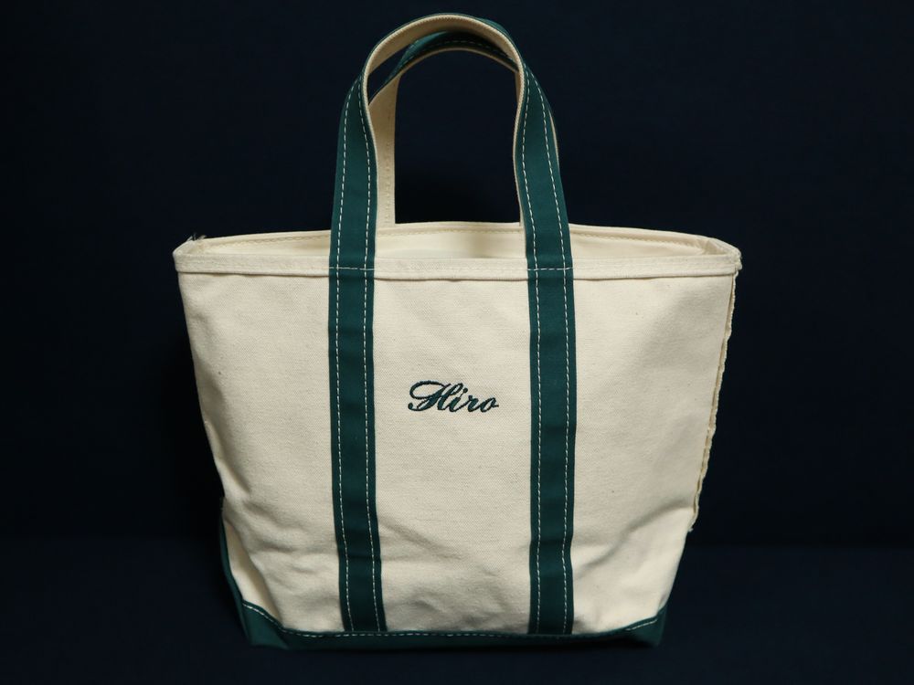 ジップ付 デッドストック？ 80s 90s USA製 L.L.Bean BOAT AND TOTE ...