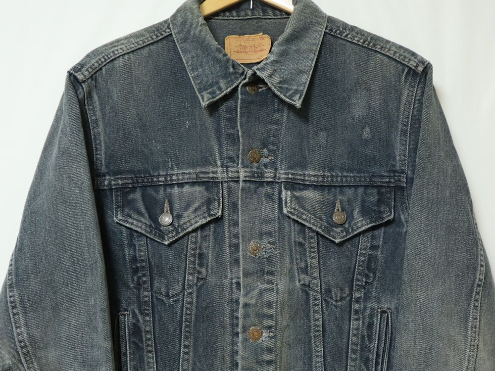 USA製 80s levis 70506-1913 黒タブ(欠損) ビンテージ デニム