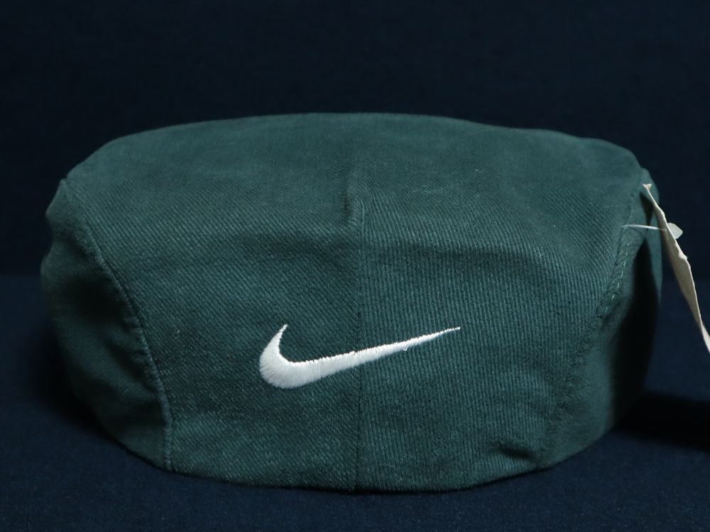 デッドストック USA製 90s NIKE SWOOSH スウォッシュ ビンテージ ハンチング キャップ US- XL (60cm) //