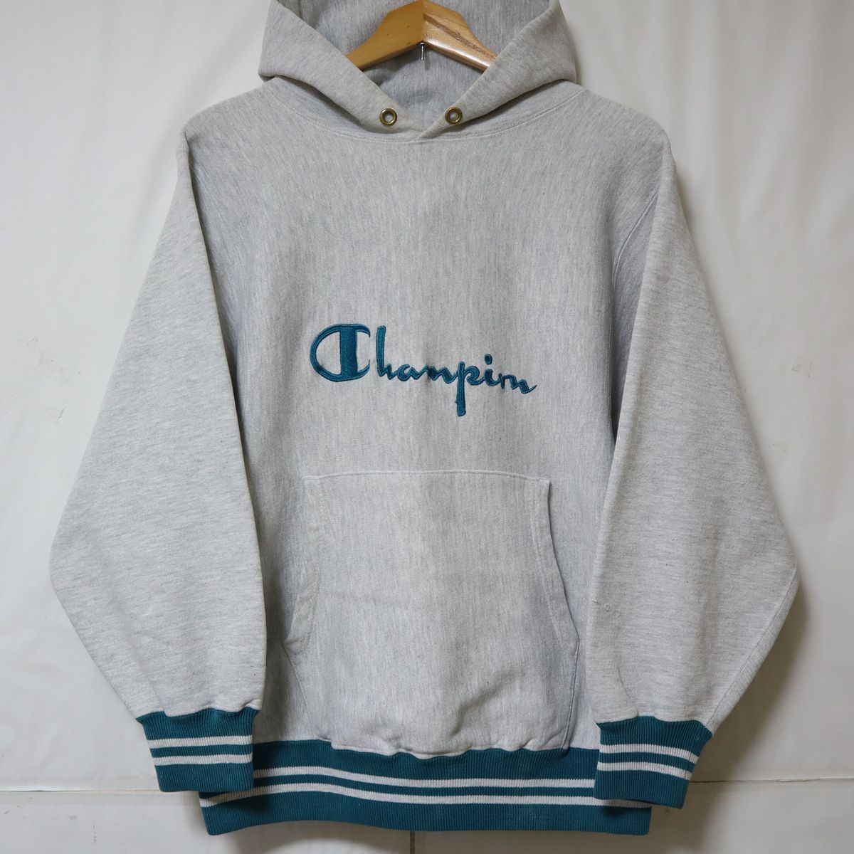 90s USA製 刺繍タグ チャンピオン Champion リバースウィーブ