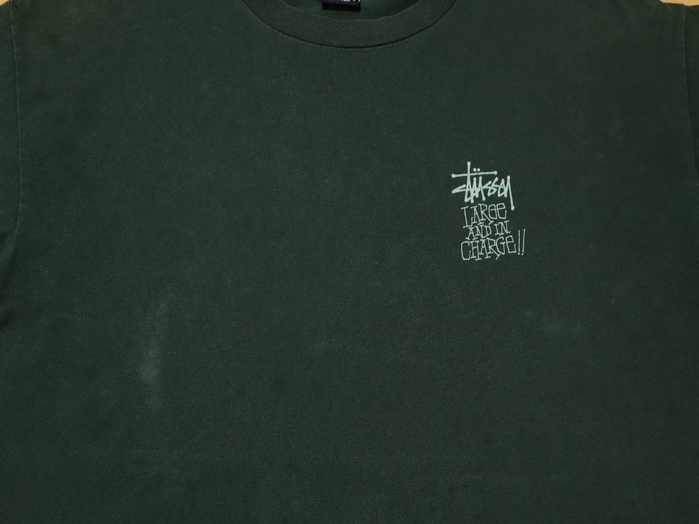 80s USA製 OLD STUSSY ビンテージ オールド ステューシー 両面プリント 